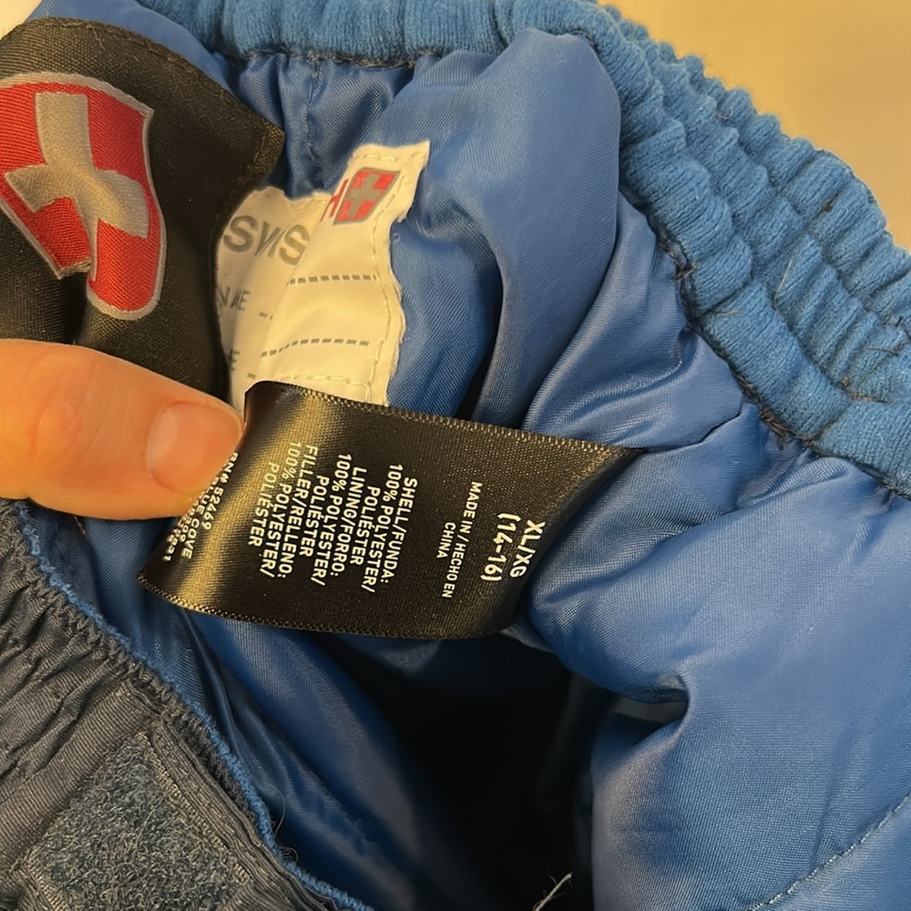 Swisstech Snow Pants Blue Size XL - Picture 8 of 8